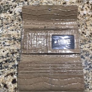 Guess wallet w/ mega compartments!